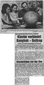 Klavier verbindet Bangkok - Bottrop - Vorschau